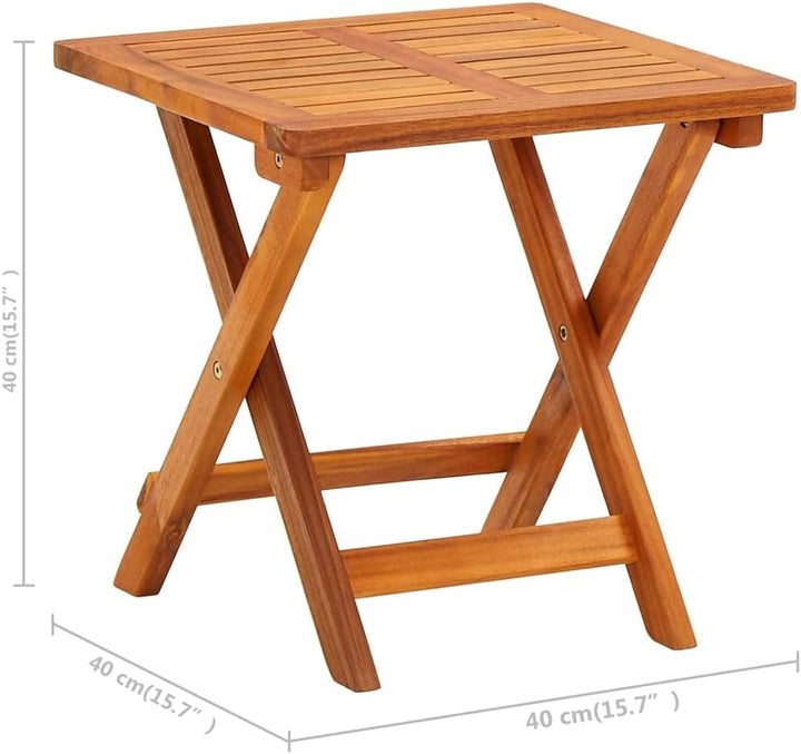 vidaXL Akazienholz Massiv Sonnenliege mit Tisch Auflage 2 Rädern Gartenliege Holzliege Relaxliege Li