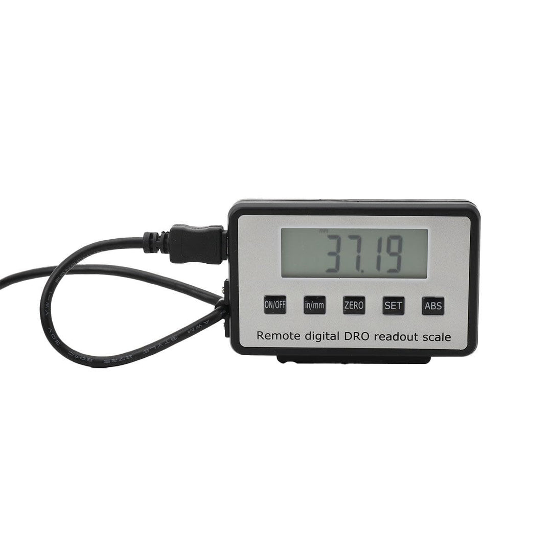 Lfhelper Digitalanzeige LCD Drehmaschinen Linearskala Readout Kit Anbaumessschieber, Remote Digitala