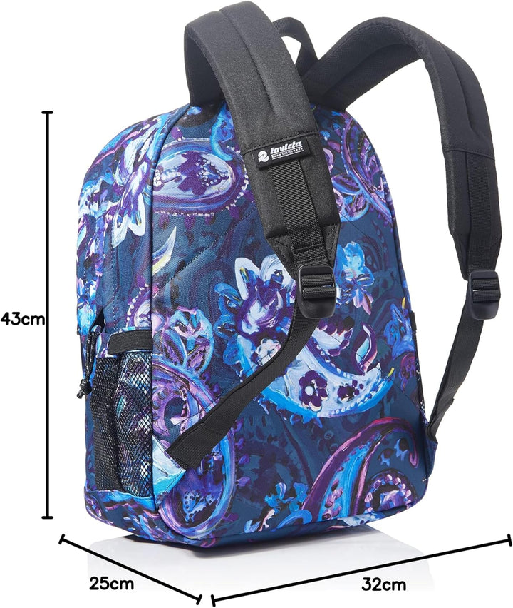 Invicta Rucksack aus nachhaltigem Stoff, Backpack mit Trinkflaschenfach, Laptopfach, Extra Platz - 3