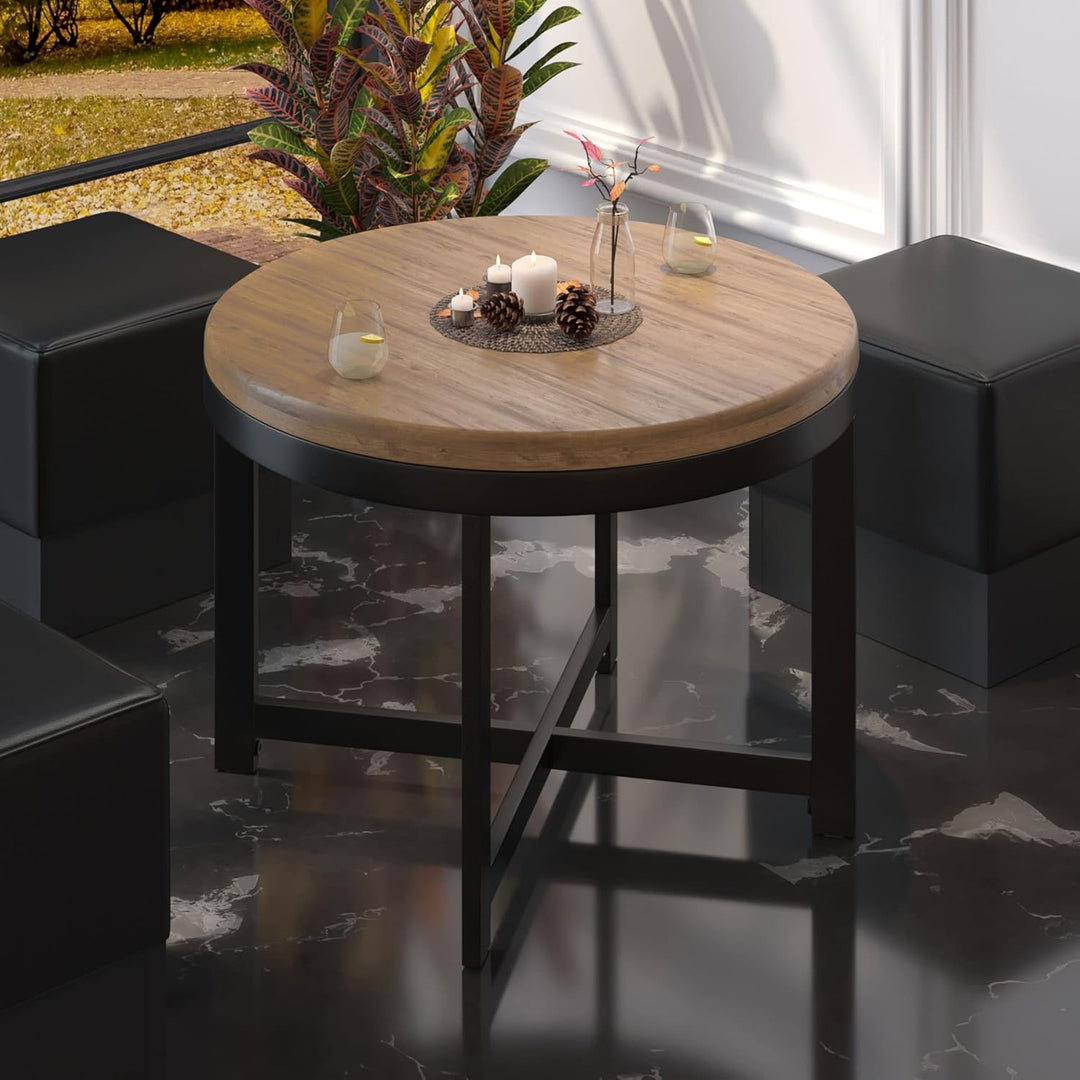 GGMMÖBEL Orlando | Tischgestell für Couchtisch | Tischbeine | Stahl | Tischfüsse | Grösse: Ø 68,5 |