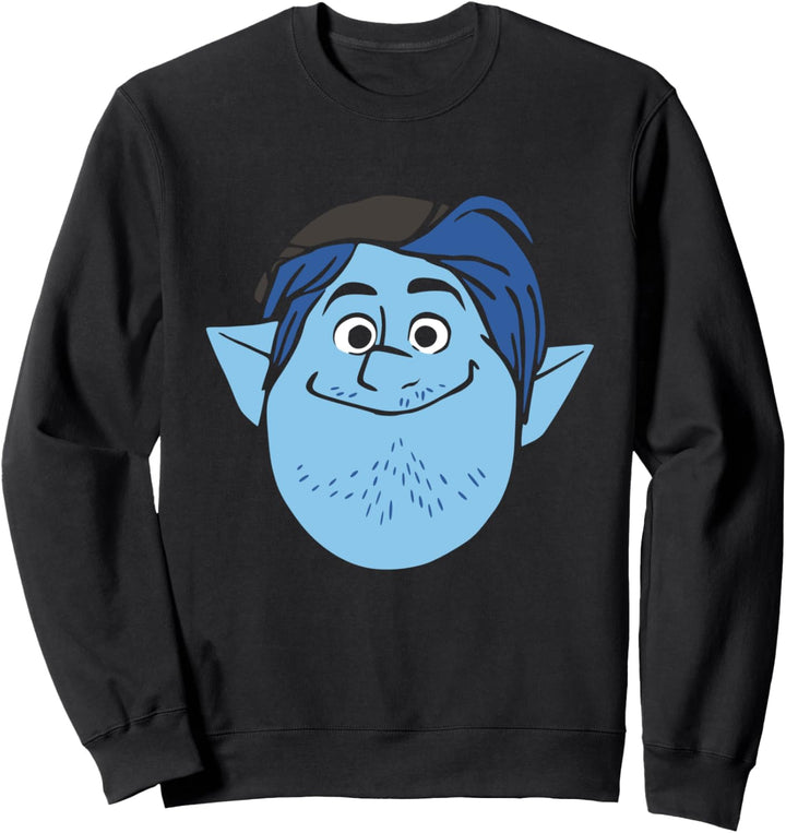 Disney and Pixar's Onward Barley Lightfoot Face Sweatshirt