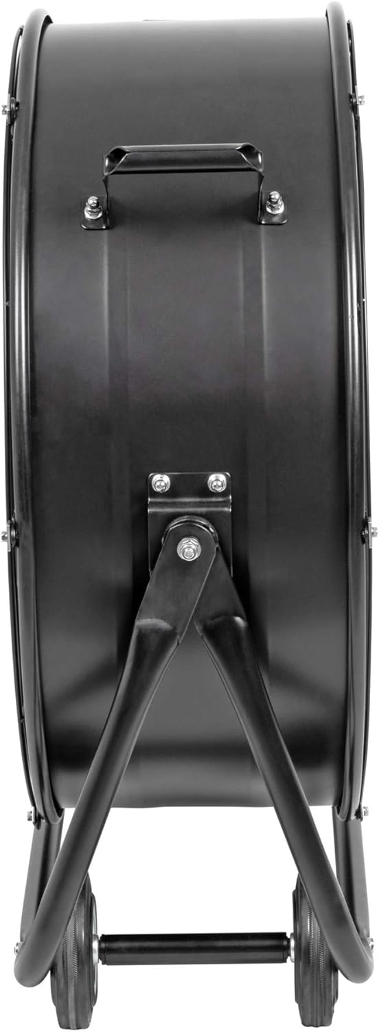 STIER Trommelventilator Bodenventilator, fahrbar, 330W, Ø600mm, Windmaschine, Industrieventilator, H