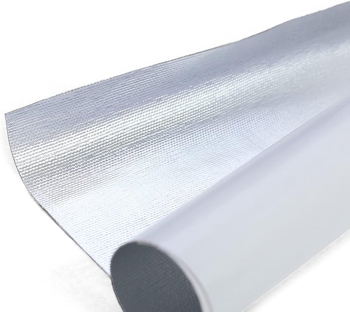 Auspuff Thermo Hitzeschutz Matte Alu Keramik selbstklebend 1,5mm 50cmx50cm 500°C