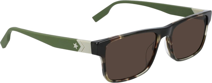 Converse Unisex Cv520s Rise Up Sunglasses, 360 Cargo Tortoise, 55