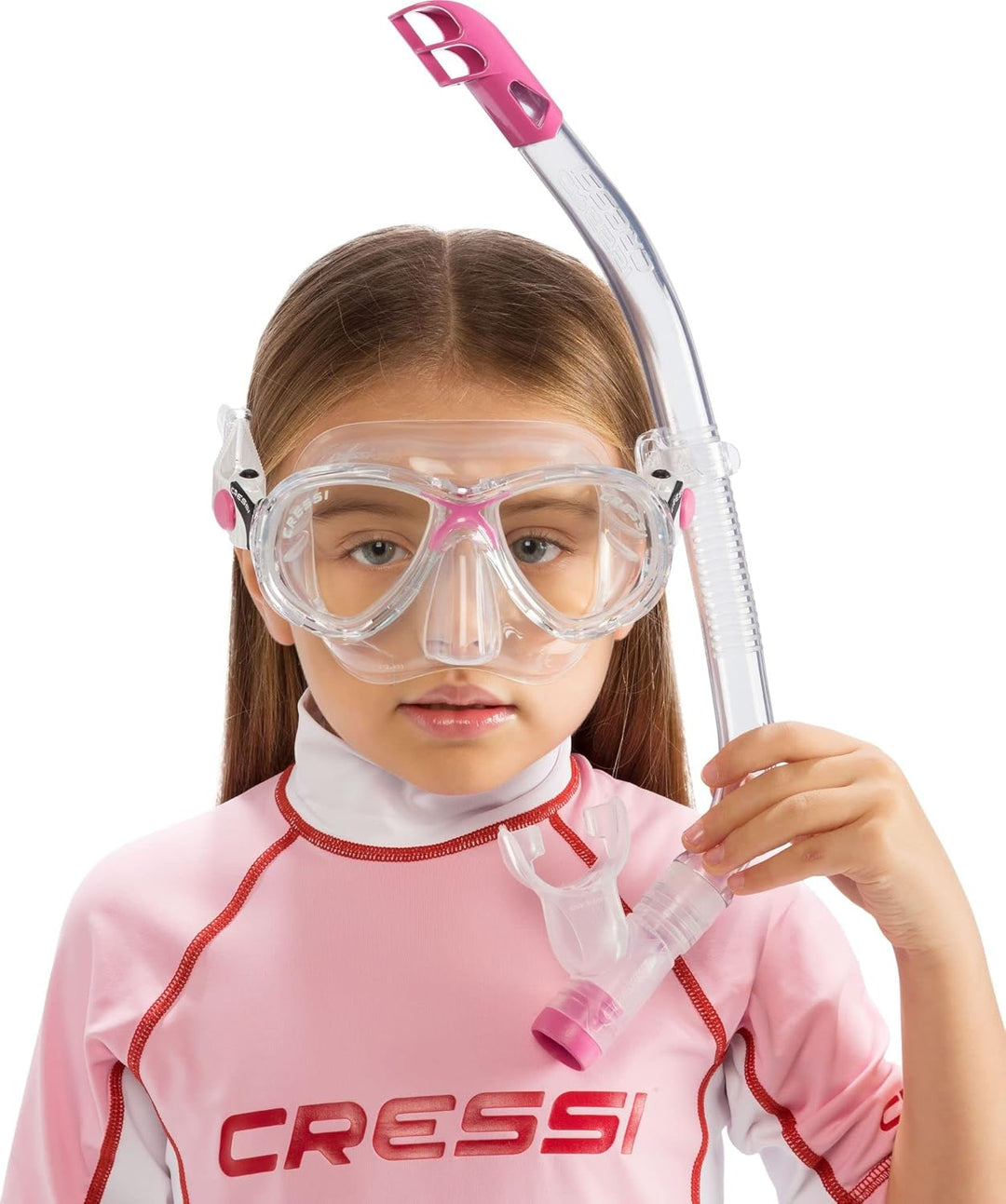 Cressi Marea Jr - Maske oder Maske Marea Jr + Schnorchel Top zum Tauchen und Schnorcheln, Einheitsgr