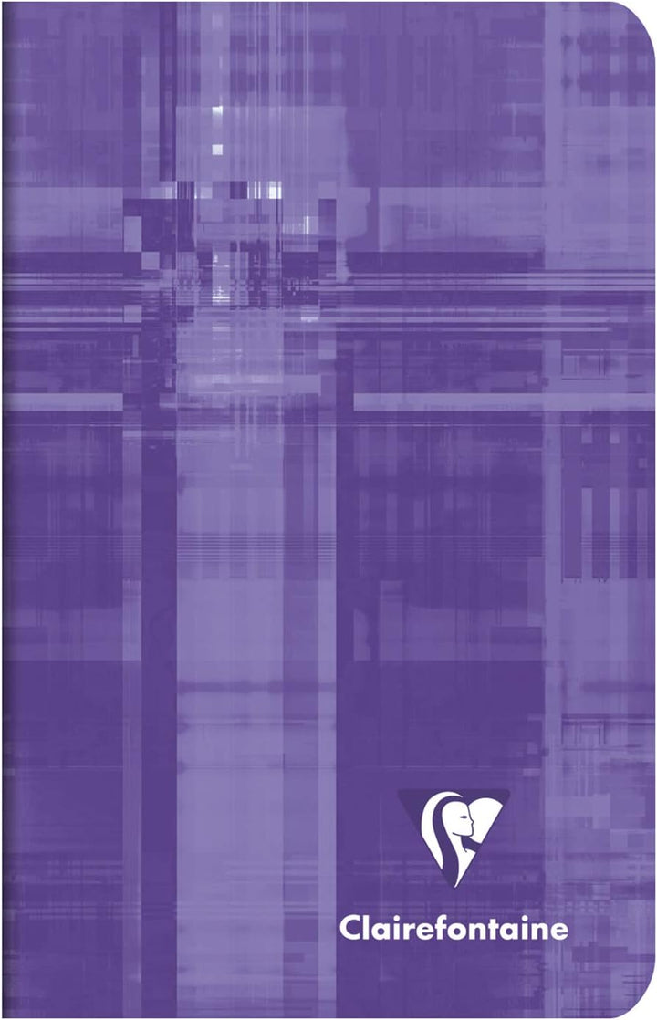 Clairefontaine 3586C - Packung mit 20 Heften, 7,5 x 12 cm, liniert, 90 g, 24 Blatt, farbig sortiert,