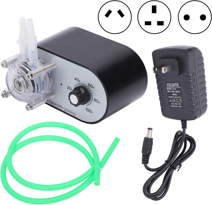 Eujgoov Peristaltikpumpe, Hochdruck mit Einem Kopf für Experimente 114-500 Ml/Min AC100-240V(EU piug