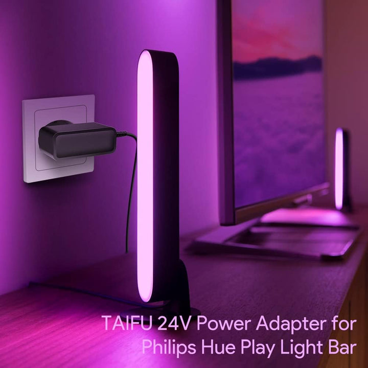 TAIFU 24V Netzteil Ladegerät für Philips Hue Play Light Bar Smart LED Bar Licht 440400980001 4404009
