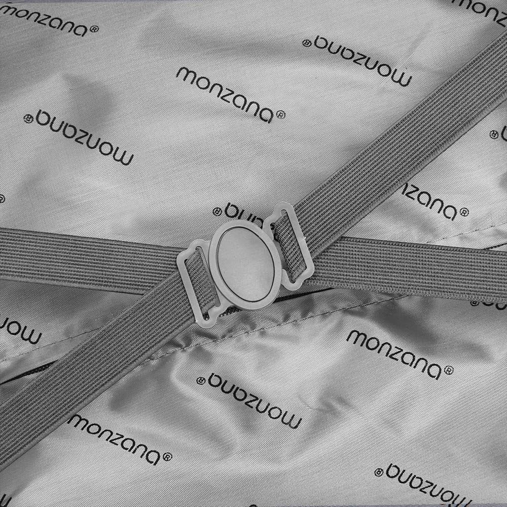 Monzana® Reisekoffer Hartschalenkoffer Trolley Koffer | ABS | PC beschichtet | Teleskopgriff | gummi