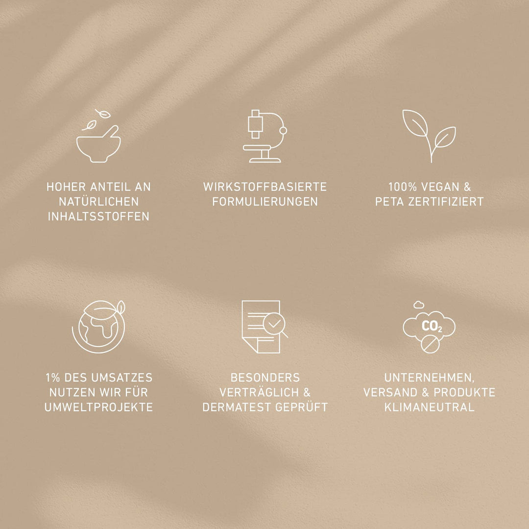 JUNGLÜCK Wimpernserum - Vegan | Natürliches Serum zur Stärkung von Wimpern & Brauen, regt Haarwachst