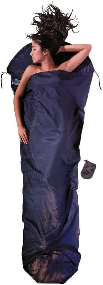 Cocoon Seiden-Baumwollschlafsack Travel Sheet - Silk/Cotton - Natur Tuareg 95"x35/22", Tuareg 95"x35