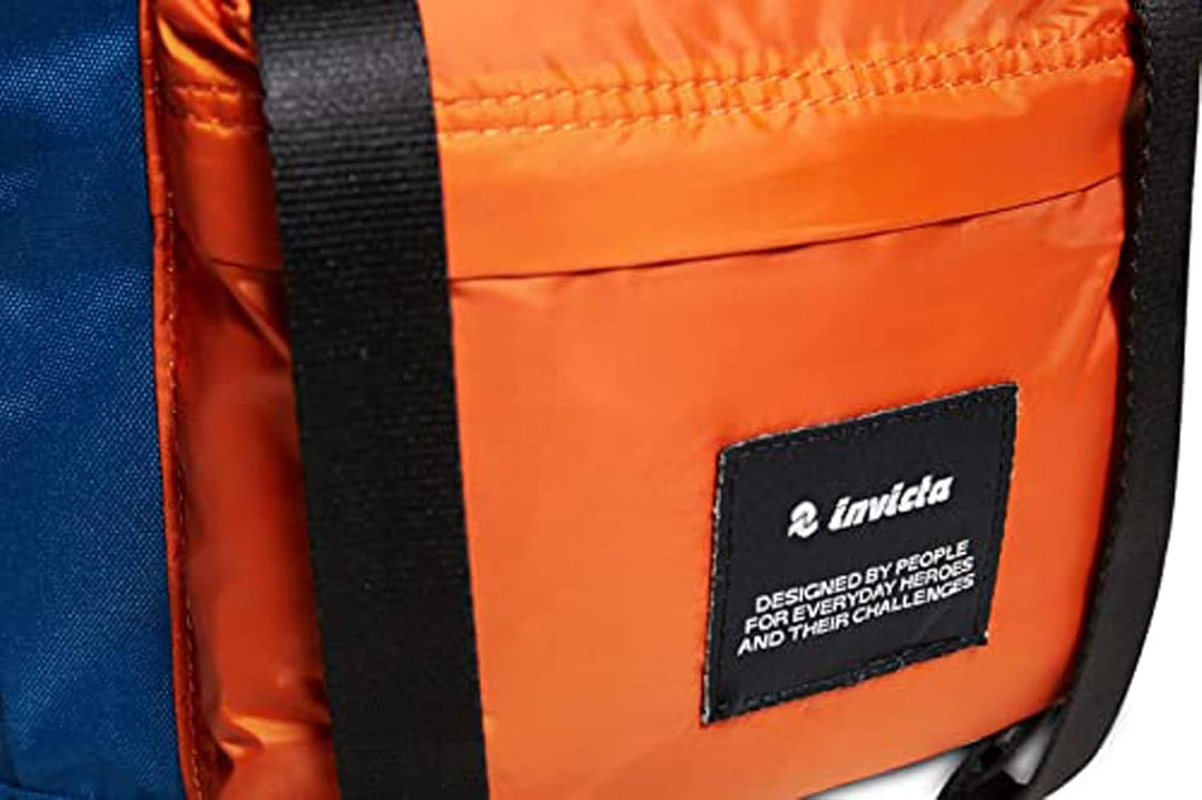 INVICTA CHAT COLORBLOCK LEGACY, Rucksack aus nachhaltigem Stoff, Praktisch & Unisex, Leicht, kompakt