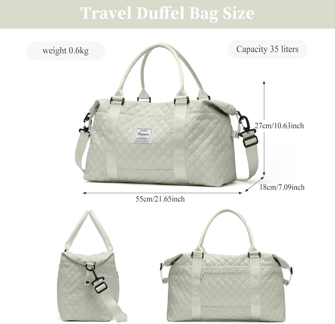 Reisetasche Damen Sporttasche Handgepäck Tasche Weekender Bag Schwimmtasche Wasserdicht Travel Bag D