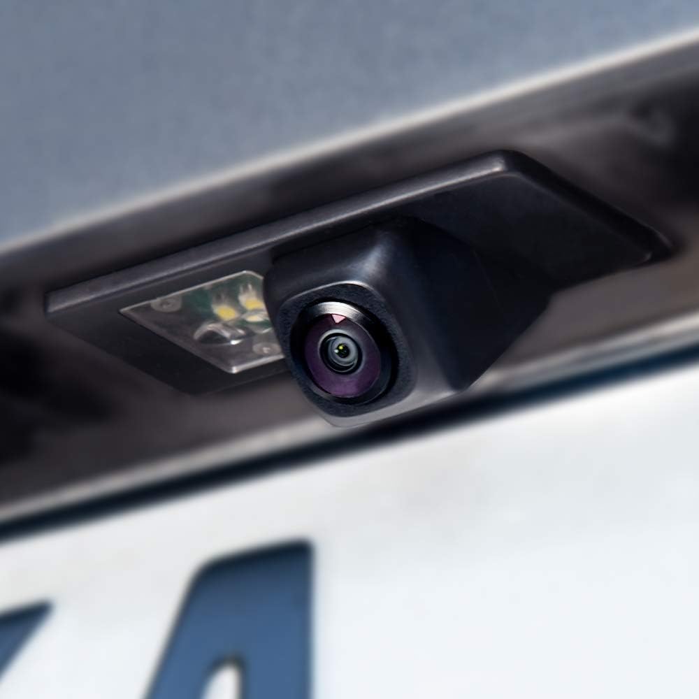 DYNAVISION OEM Kamera | Rückfahrkamera mit weisses Licht für VW Golf Passat Tiguan Touran Polo Touar