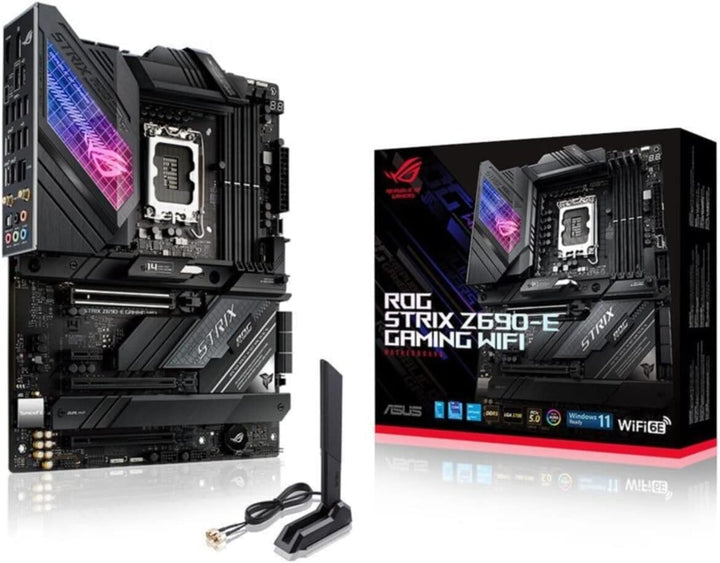ASUS ROG Strix Z590-E Gaming WiFi Mainboard Sockel Intel LGA 1200 (Intel Z590, ATX, 4x M.2, PCIe 4.0