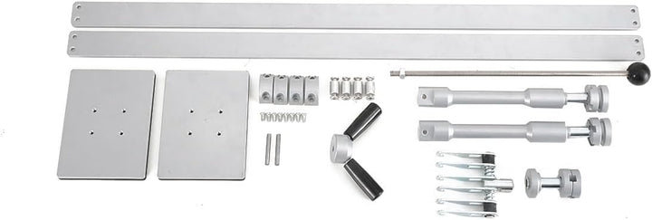 QWEXOB Ausbeulwerkzeug Set 80cm Zugbrücke Gleithammer Spotter Zubehör Ausbeulen Karosserie Dellen Re