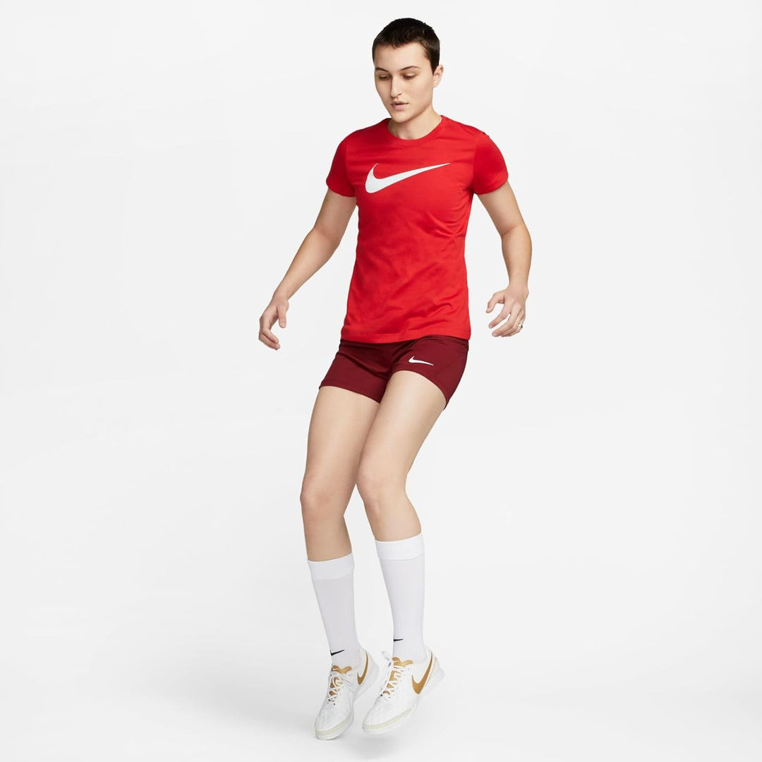 NIKE Damen W Nk Df Park20 Ss Tee Hbr T-Shirt (1er Pack) XS University Red/White, XS University Red/W
