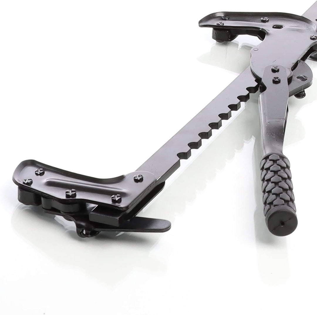 XPOtool Zaunspanner Drahtspanner für Weidezäune und Zaundraht zum Dehnen und Spleissen Spannweg 530m