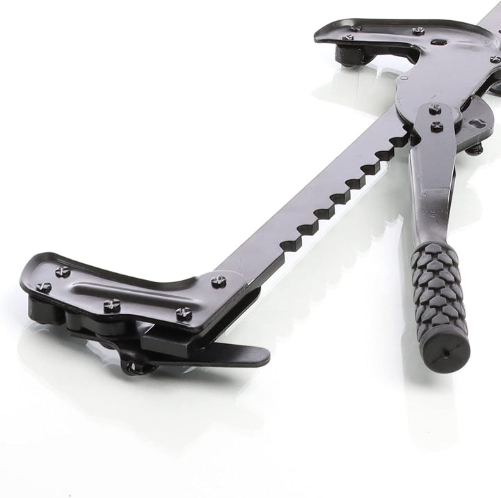 XPOtool Zaunspanner Drahtspanner für Weidezäune und Zaundraht zum Dehnen und Spleissen Spannweg 530m