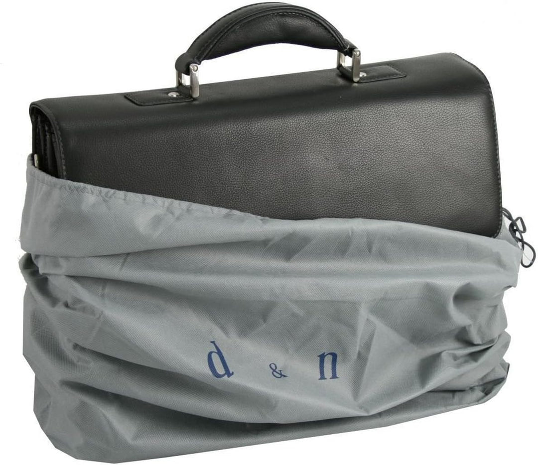Bowatex Akten Arbeits Umhänge Leder Tasche Schwarz 42 x31x15cm Gross D & N