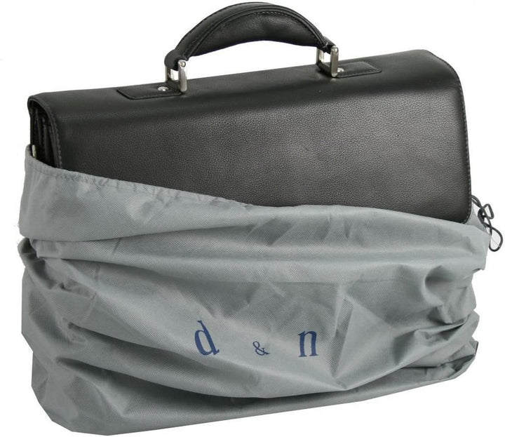 Bowatex Akten Arbeits Umhänge Leder Tasche Schwarz 42 x31x15cm Gross D & N