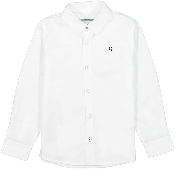 Garcia Kids Jungen Shirt Long Sleeve Hemd 134 Weiss, 134 Weiss