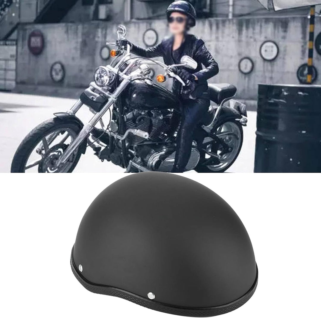 SALUTUYA Motorrad-Halbgesichtshelm, atmungsaktiver antibakterieller Motorradhelm für den Sport für M