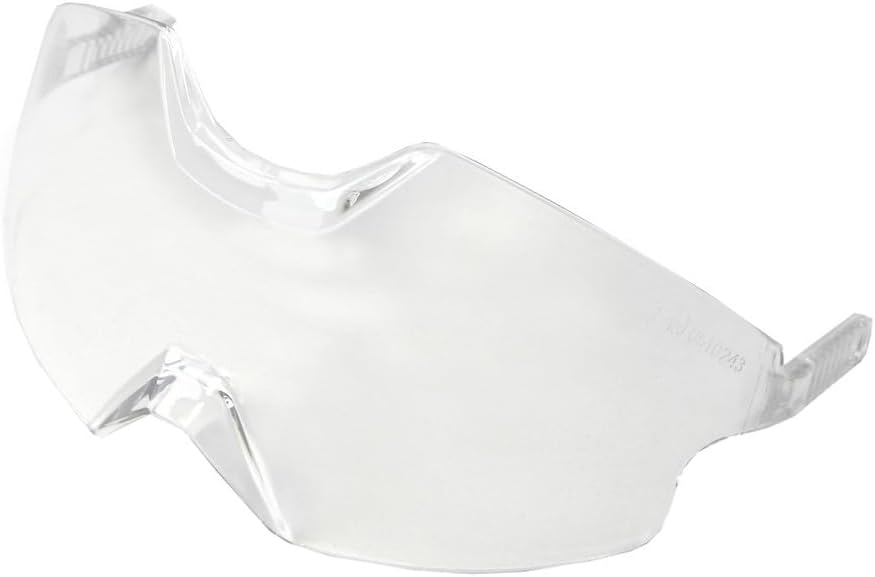Cratoni 724017b5 Helmvisier, Weiss, 54-60 cm