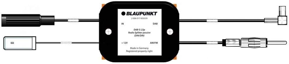 Blaupunkt Auto-Antennen-Adapter DIN 150 Ohm Stecker