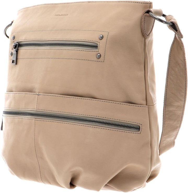 FREDsBRUDER Umhängetasche Barn mit Label-Prägung Einheitsgrösse Winter Beige, Einheitsgrösse Winter