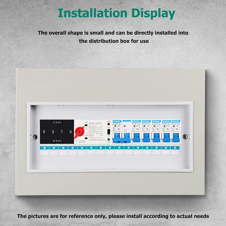 DEWIN Transfer Switch, Dual Power Automatischer Transferschalter Leistungsschalter Umschalter ZGQ5-1