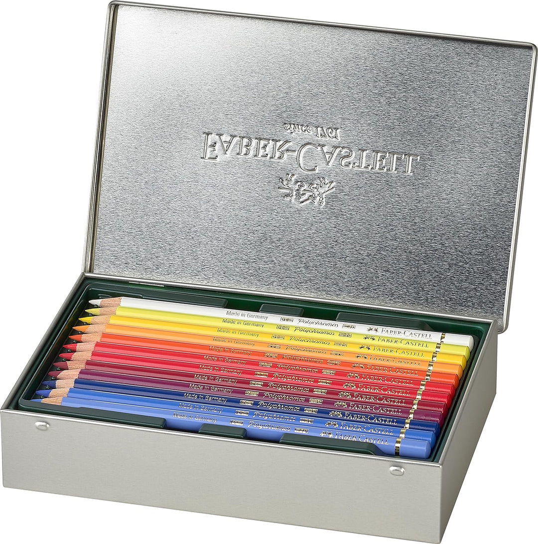Faber-Castell 210008 - Art & Graphic Set, 36-teilig, mit Polychromos Buntstifte, Bleistifte Graphite