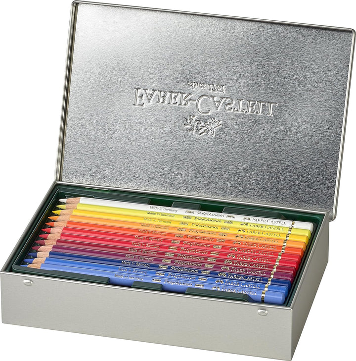 Faber-Castell 210008 - Art & Graphic Set, 36-teilig, mit Polychromos Buntstifte, Bleistifte Graphite