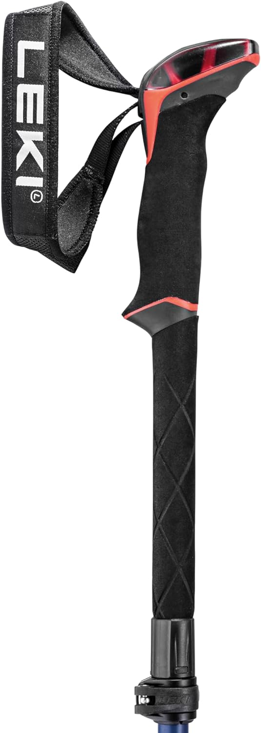 LEKI Sherpa FX Carbon Strong Skistöcke 110-130CM midnight blue-darkblue-red, 110-130CM midnight blue