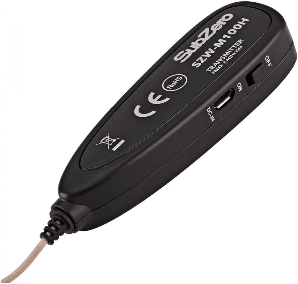 SubZero Mini-Digitales drahtloses Headset-Mikrofonsystem 2,4 Ghz