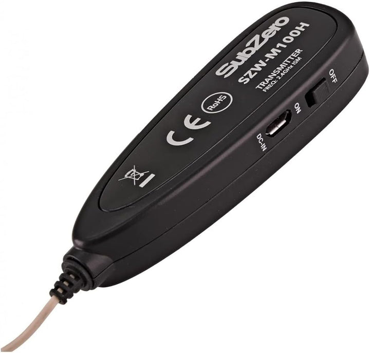 SubZero Mini-Digitales drahtloses Headset-Mikrofonsystem 2,4 Ghz