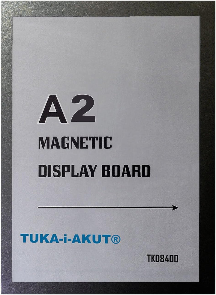 TUKA-i-AKUT 5st. A2 Info-Rahmen Selbstklebend mit Magnetverschluss, Einstecktasche Infotasche Blatth