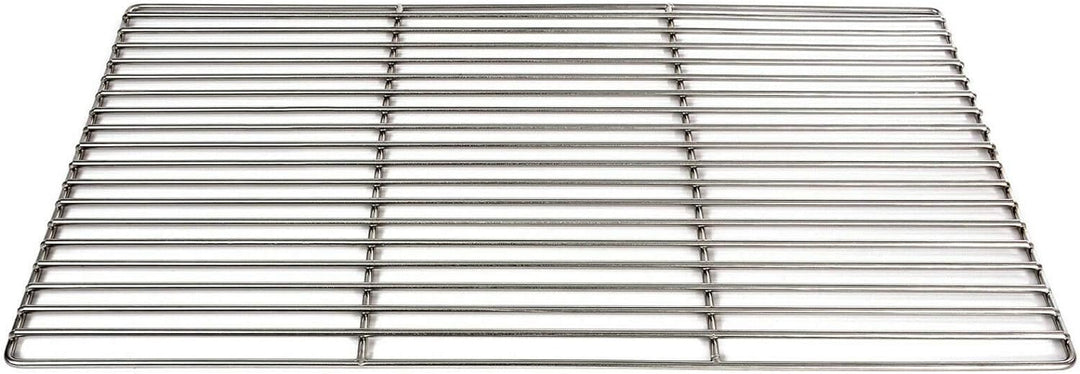 Massiver Grillrost 70 x 46 cm aus Edelstahl 6 mm rostfrei und elektropoliert