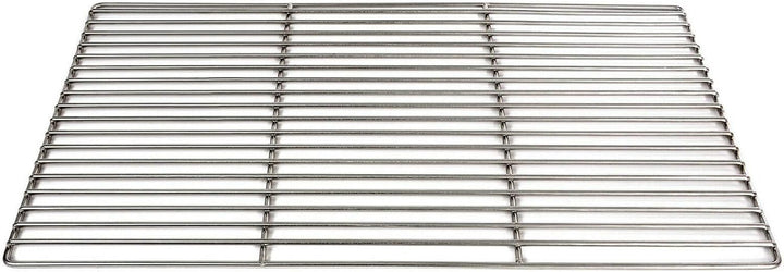 Massiver Grillrost 70 x 46 cm aus Edelstahl 6 mm rostfrei und elektropoliert