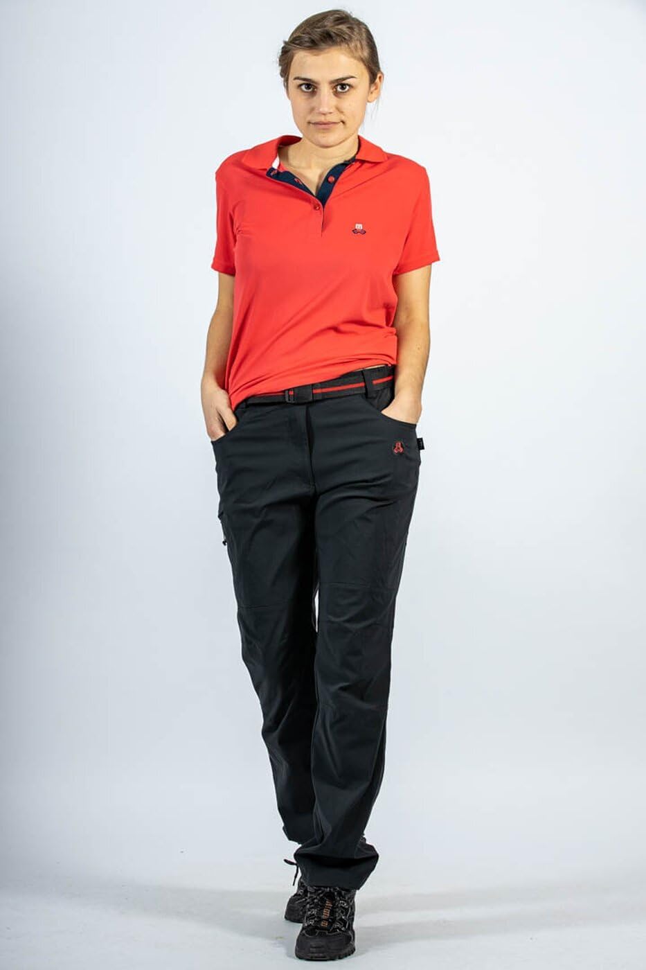 Maul Damen Hose Trail, 24 Schwarz