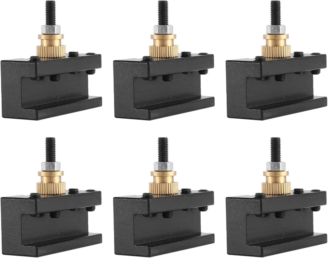 Tsudoku 6PCS Werkzeugpaket Mini-Drehmaschine Schnellwechsel-Werkzeughalter und Halter Multifid-Werkz