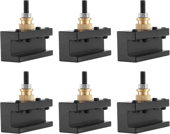 Tsudoku 6PCS Werkzeugpaket Mini-Drehmaschine Schnellwechsel-Werkzeughalter und Halter Multifid-Werkz
