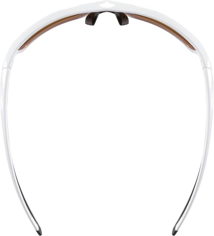 Uvex Unisex Sportstyle 222 Pola Sportbrille Einheitsgrösse white/yellow, Einheitsgrösse white/yellow