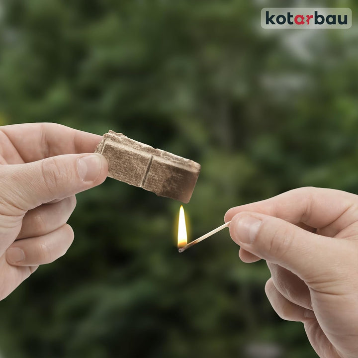 KOTARBAU® Kaminanzünder 1200 STK Würfel Grillanzünder Schnellanzünder Öko Ofenanzünder Kohlenanzünde