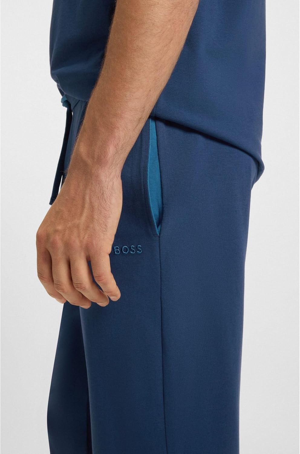 BOSS Herren Mix&Match Loungewear Pant S Open Blue, S Open Blue