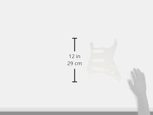 Fender 099-2017-000 1-Ply White 8-Hole Mount S/S/S Stratocaster Pickguard