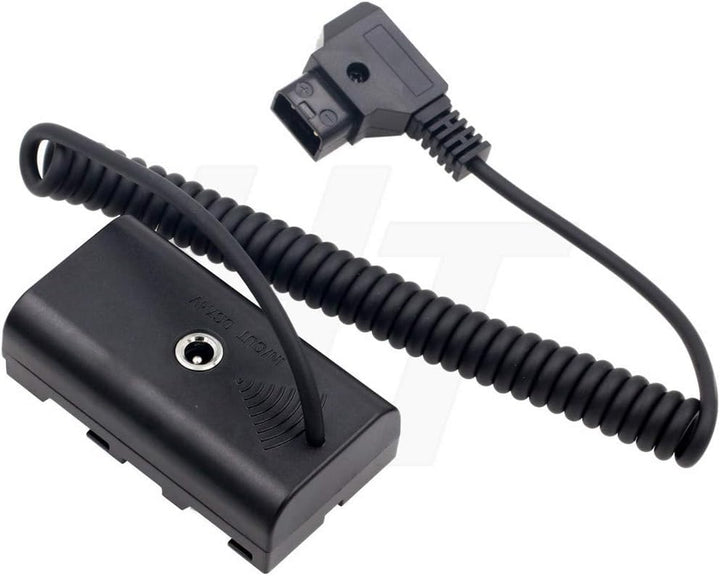 HangTon Kamera-Monitor D-tap NP-F970 F570 F550 Dummy Akku DC Kupplung Netzteil für Atomos Shogun Inf