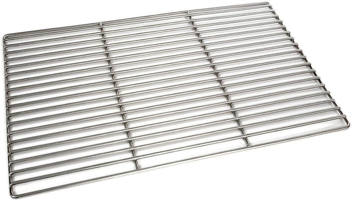 Massiver Grillrost 48 x 48 cm aus Edelstahl 6 mm rostfrei und elektropoliert