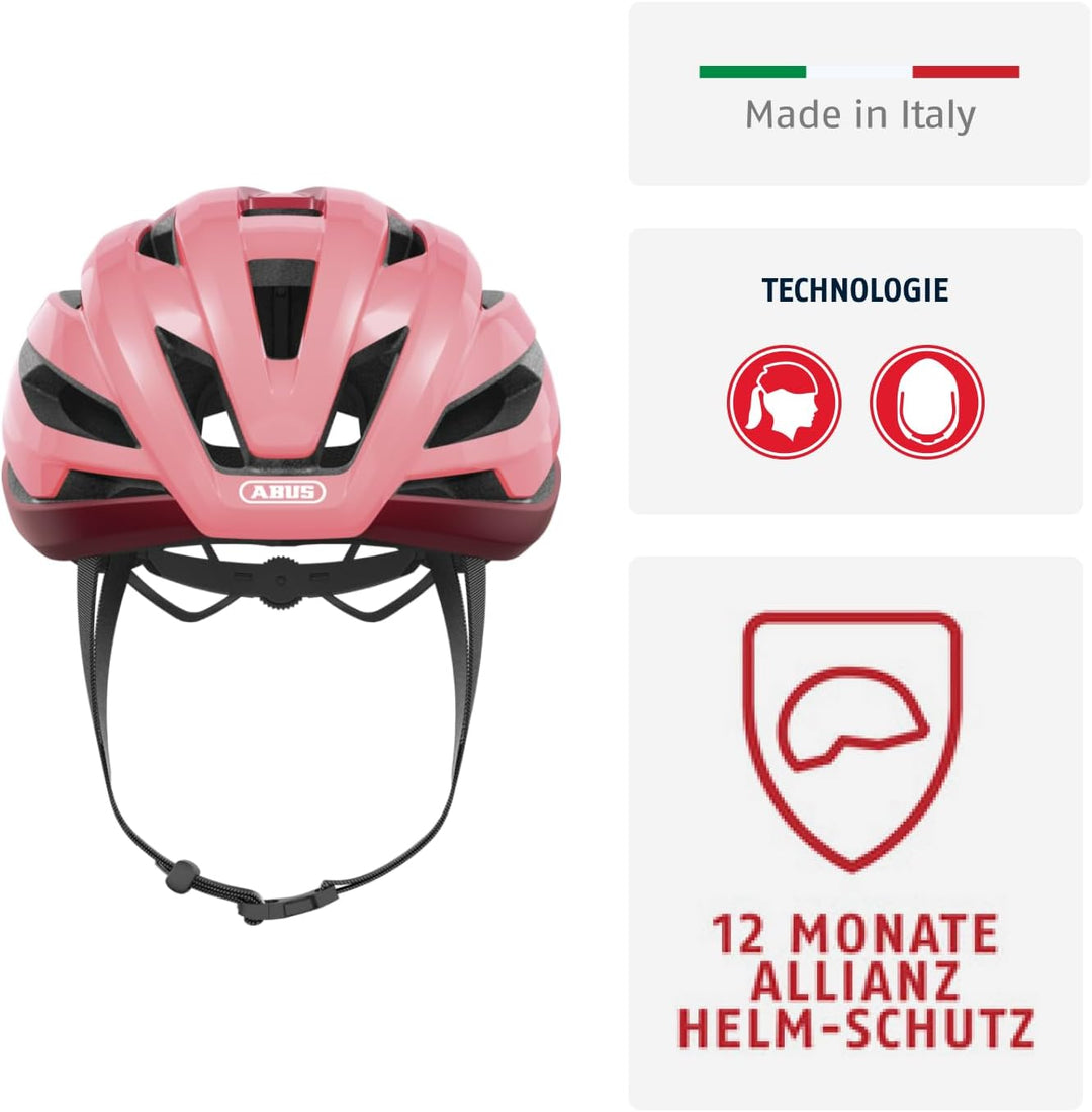 ABUS Rennradhelm StormChaser - Leichter und komfortabler Fahrradhelm für professionellen Radsport fü