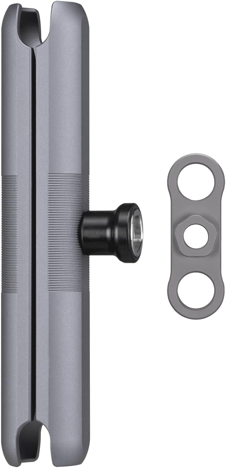 FANAUE Doppelbuchsenarm Kompatibel mit RAM Mounts 1" Ball und Motorrad Fahrrad Telefonhalter, passt